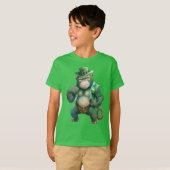 St. Patrick's Day Gorilla T-Shirt (Vorne ganz)
