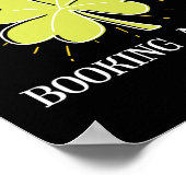 St Patricks Day Graphic for a Booking Agent One Lu Poster (Ecke)