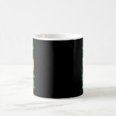 St. Patrick's Day Great Again Funny Trump 3 Kaffeetasse (Mittel)