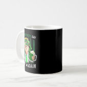 St Patricks Day Great Again Funny Trump Männer Fra Kaffeetasse (Vorderseite Links)