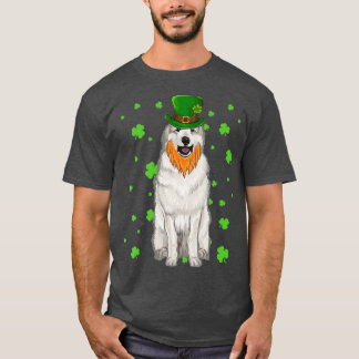 St Patricks Day Great Pyrenäen Kleeblatt Geschenk T-Shirt