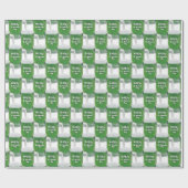 St. Patrick's Day Green Beer Geschenkpapier (Flach)