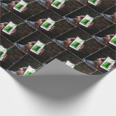 St. Patrick's Day Green Beer Geschenkpapier (Ecke)