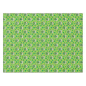 St Patrick's Day Green Beer Pattern Tischdecke (Vorderseite (Horizontal))