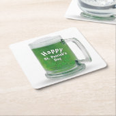 St. Patrick's Day Green Beer Rechteckiger Pappuntersetzer (angewinkelt)