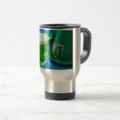 St. Patrick's Day Green Beer Reisebecher (VorderseiteRechts)