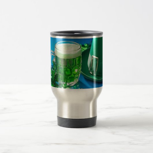 St. Patrick's Day Green Beer Reisebecher (Mittel)