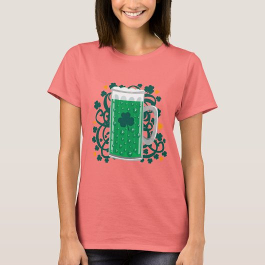 St. Patrick's Day Green Beer T-Shirt (Vorderseite)