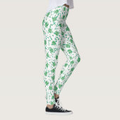 St. Patrick's Day, Green Celtic Kleeblatt Leggings (Rechts)