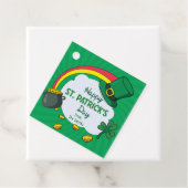 St. Patrick's Day - Green Clover Rainbow Geschenkanhänger (Beispiel)