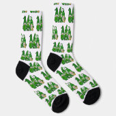 St. Patrick's Day Green Gnomies Gnomes Socken (Rechts)