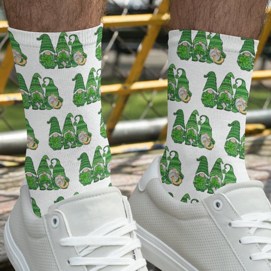 St. Patrick's Day Green Gnomies Gnomes Socken
