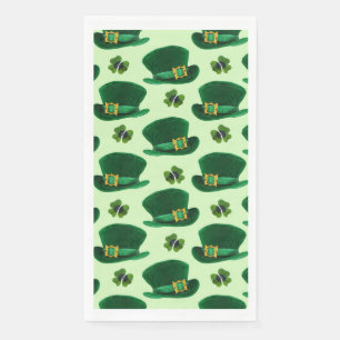 St. Patrick's Day Green Hats Serviette