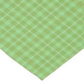 St.Patrick's Day Green Kariert Table Runner Mittelgroßer Tischläufer (Ecke)