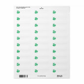 St. Patrick's Day Green Kleeblatt (Vorne)