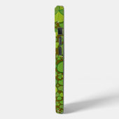 St. Patrick's Day Green Kleeblatt Clover Muster Case-Mate iPhone Hülle (Rückseite / Links)