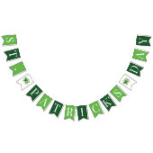 St. Patrick's Day Green Kleeblatt Clover Simple Wimpelkette (Alle)