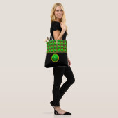 ST PATRICK'S DAY GREEN KLEEBLATT GEMSTONE Black Tasche (Am Model)