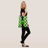 ST PATRICK'S DAY GREEN KLEEBLATT GEMSTONE White Tasche (Am Model)