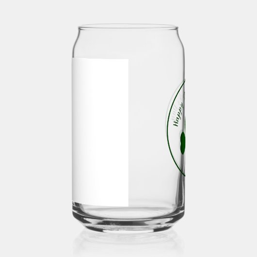 St. Patrick's Day Green Kleeblatt Lucky Clover Dosenglas (Rechts)