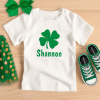 St. Patrick's Day Green Kleeblatt Personalisierter