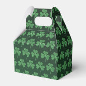 St. Patrick's Day Green Kleeblatt Vine Irish Party Geschenkschachtel (Rückseite)