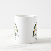 St. Patrick's Day Green Kleeblatt Vine Irish Party Kaffeetasse (Mittel)