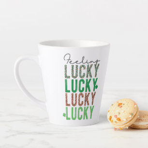 St. Patrick's Day Green Kleeblatt Vine Irish Party Milchtasse