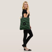St. Patrick's Day Green Kleeblatt Vine Irish Party Tasche (Am Model)