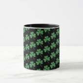 St. Patrick's Day Green Kleeblatt Vine Irish Party Tasse (Zentrum)