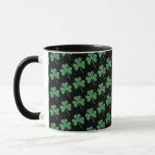 St. Patrick's Day Green Kleeblatt Vine Irish Party Tasse (Links)