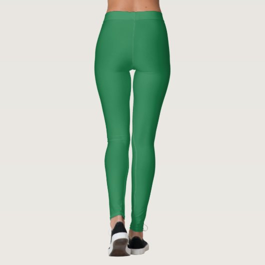 St Patricks Day Green Leggings (Rückseite)