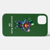 St. Patrick's Day Green Leprechaun, lustiger Text Case-Mate iPhone Hülle (Rückseite (Horizontal))