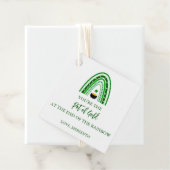 St. Patrick's Day Green Rainbow & Pot of God Geschenkanhänger (Beispiel)
