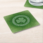 St. Patrick's Day Green Rechteckiger Pappuntersetzer (angewinkelt)