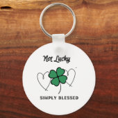 St Patricks Day Green Schlüsselanhänger (Vorderseite)