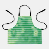 St. Patrick's Day Green Stripes Pattern-54608 Schürze (Vorderseite)