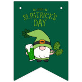 St. Patrick's Day Green und Orange Banner (Erste Fahne)