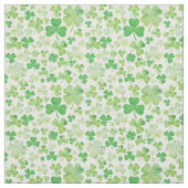St Patricks Day Green Watercolor Kleeblatt Design Stoff (Muster)