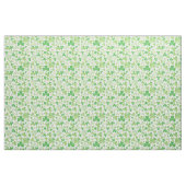 St Patricks Day Green Watercolor Kleeblatt Design Stoff (Fat Quarter (45,7 x 55,9 cm))