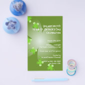 St. Patrick's Day Greenfee Party kleine Veranstalt Flyer (Einzeln)