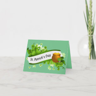St.Patrick's Day Greetings Karte