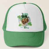 St. Patrick's Day Griffon Truckerkappe (Vorderseite)