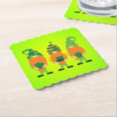 St. Patrick's Day Grnomes-59065 Untersetzer (angewinkelt)