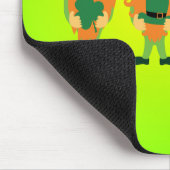 St. Patrick's Day Grnomes Mousepad (Ecke)