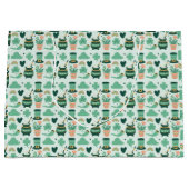 St Patrick's Day Große Geschenktüte (Vorderseite)