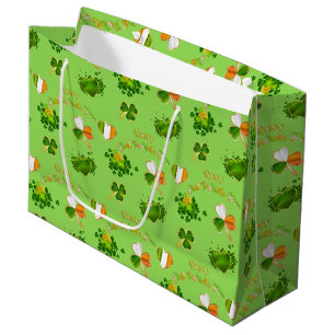 St. Patrick's Day Große Geschenktüte