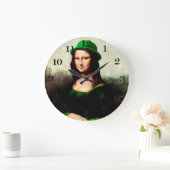 St. Patrick's Day Große Wanduhr (Zuhause)