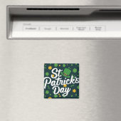 St. Patricks Day grün gelb Magnet (In Situ (Geschirrspüler))