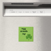 St. Patrick's Day, Grüne Clovers, Lucky Clovers Magnet (In Situ (Geschirrspüler))